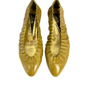 Paul Mayer Mustard Yellow Flats